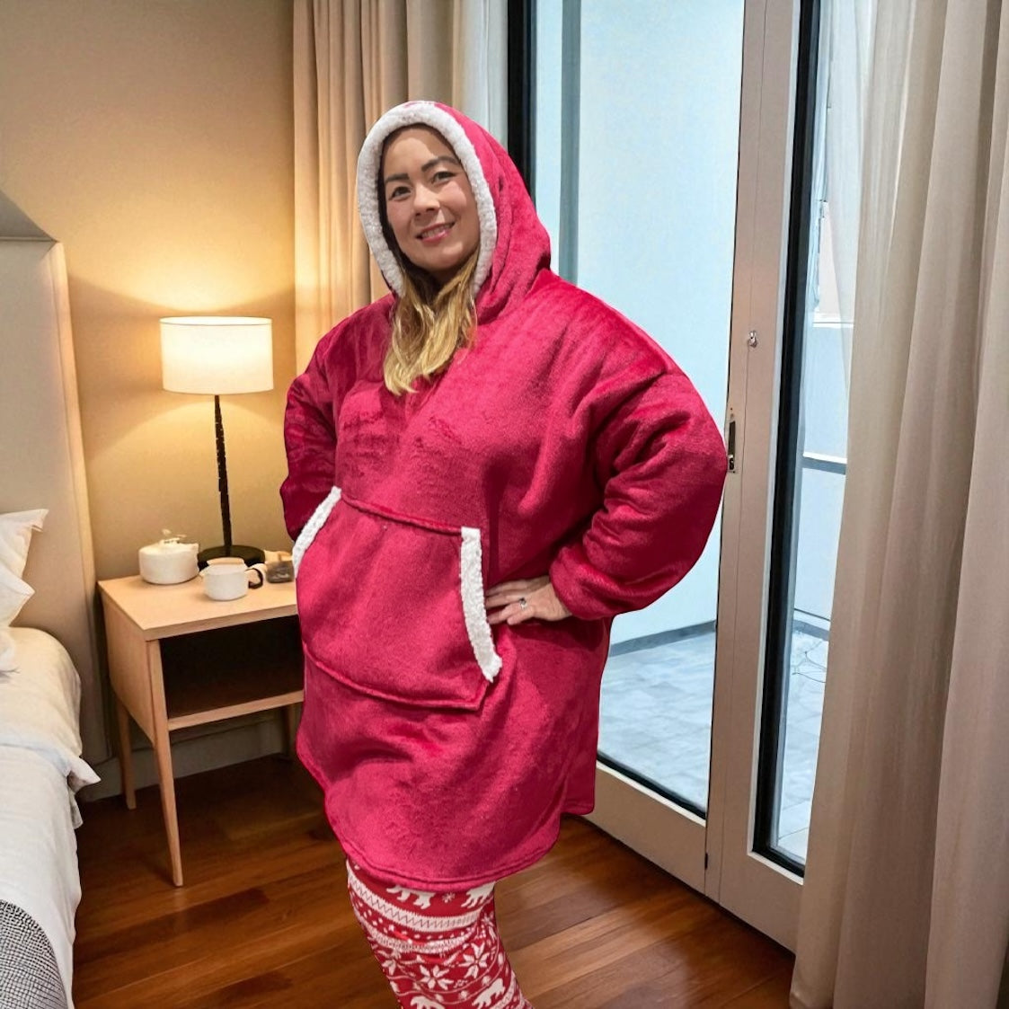 Fleecy Oversized Hoodie