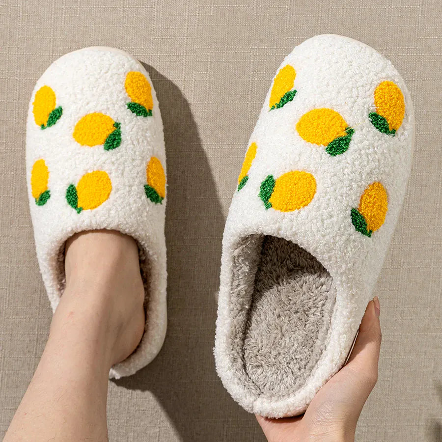 Night Owl Pyjamas The Lemon Drop Slippers The Lemon Drop Slippers