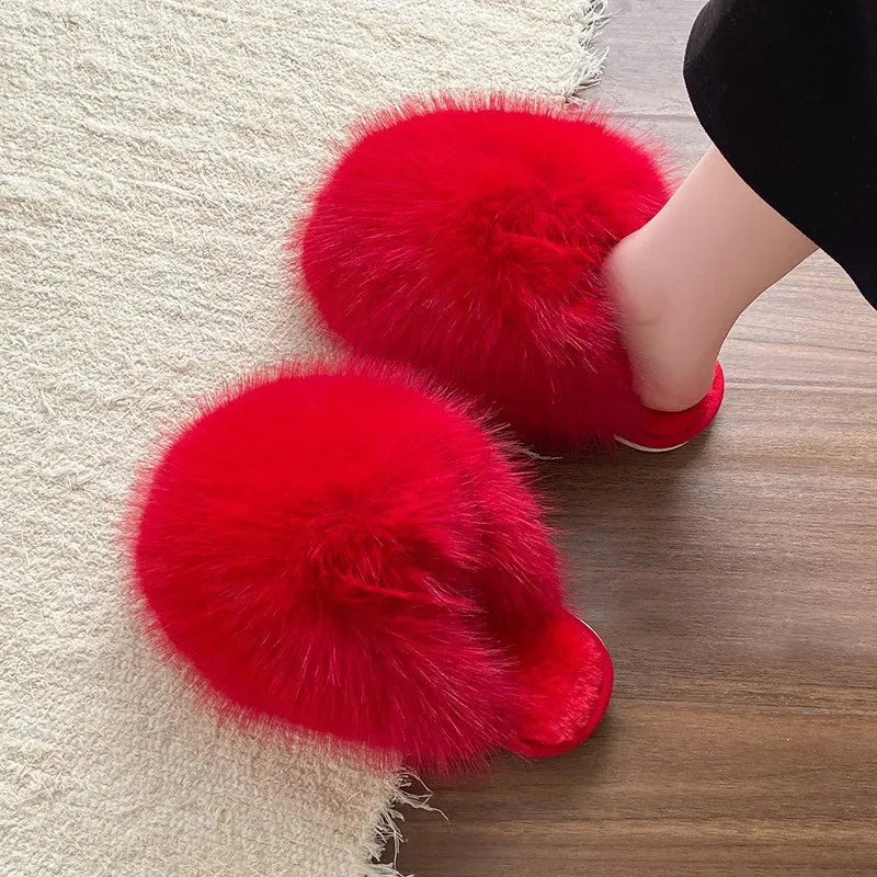 Night Owl Pyjamas The Plush Pom Pom Slippers The Plush Pom Pom Slippers