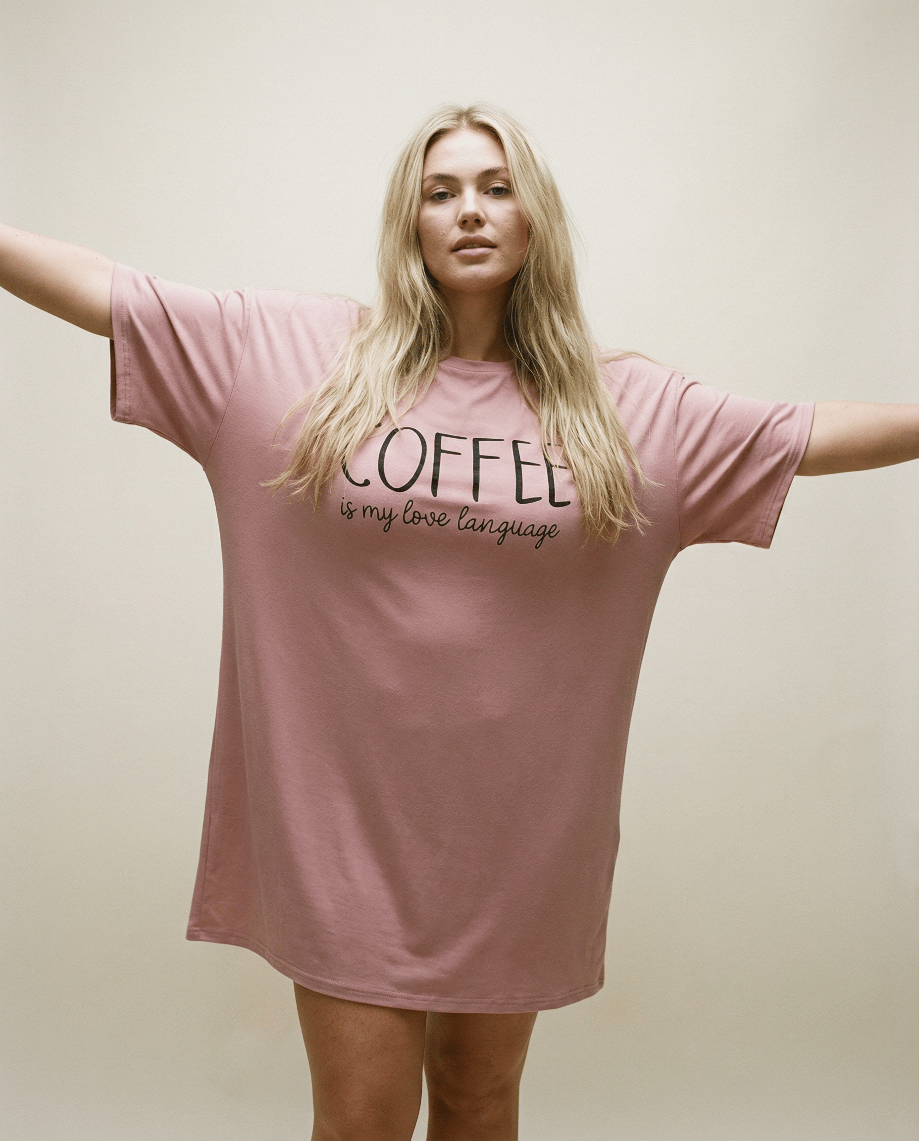 Night Owl Pyjamas The Slow Coffee Morning Nightdress The Slow Coffee Morning Nightdress