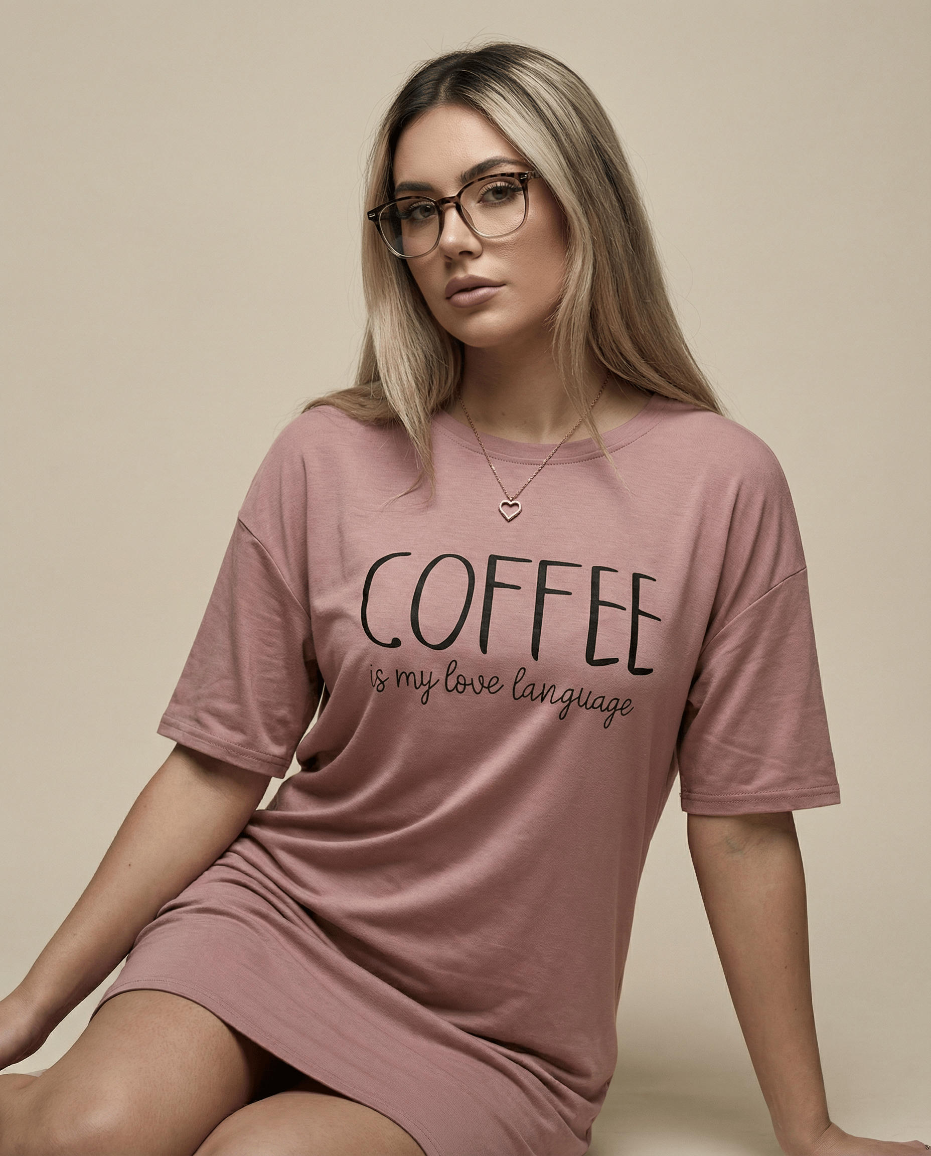 Night Owl Pyjamas The Slow Coffee Morning Nightdress The Slow Coffee Morning Nightdress