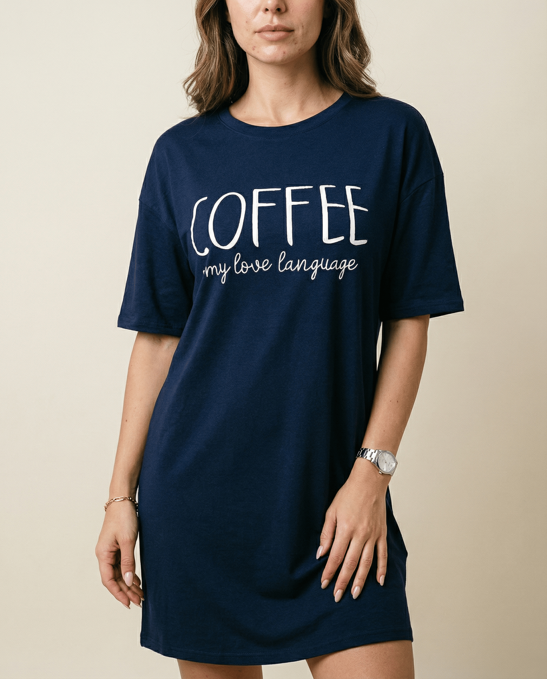 Night Owl Pyjamas The Slow Coffee Morning Nightdress The Slow Coffee Morning Nightdress