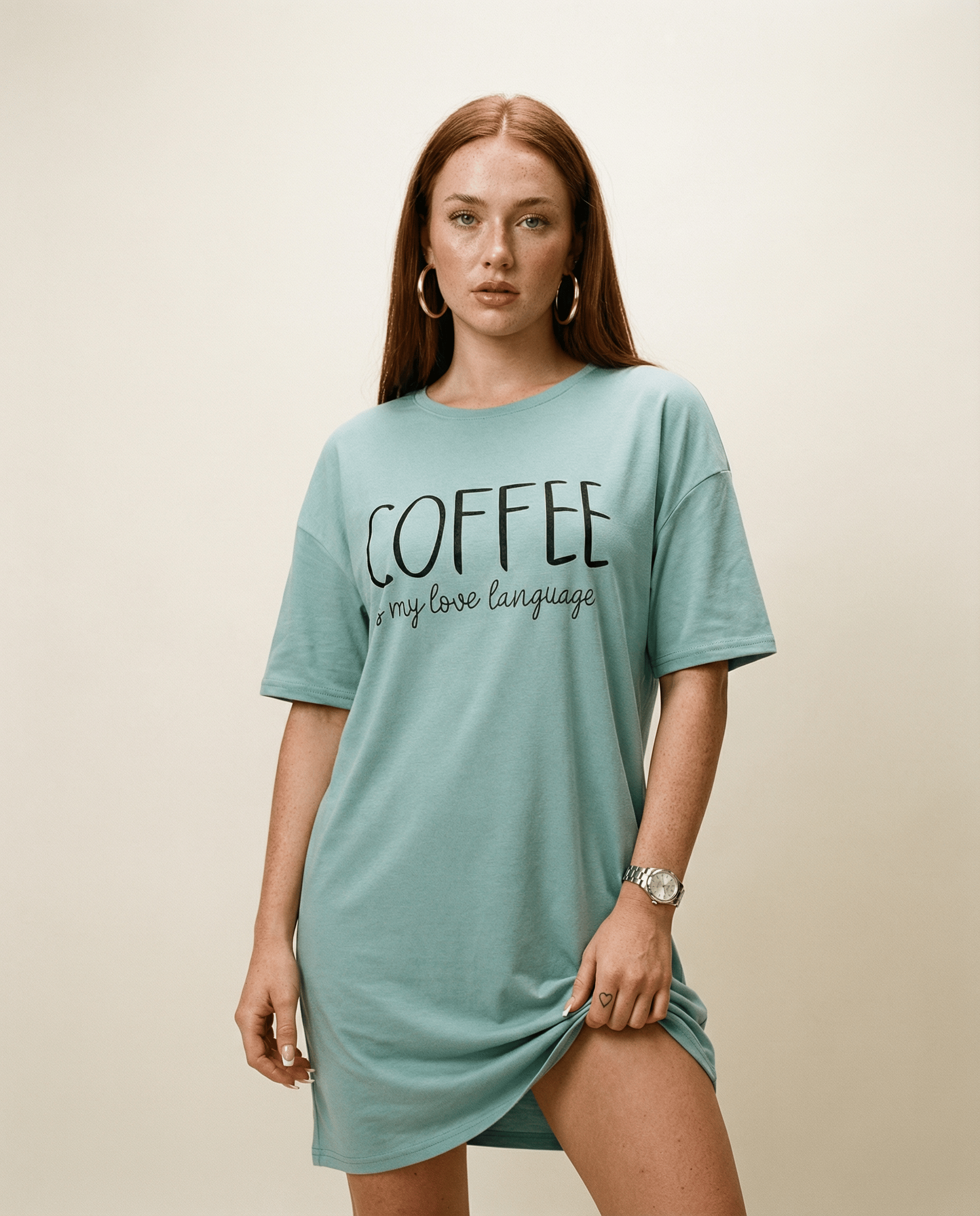 Night Owl Pyjamas The Slow Coffee Morning Nightdress The Slow Coffee Morning Nightdress