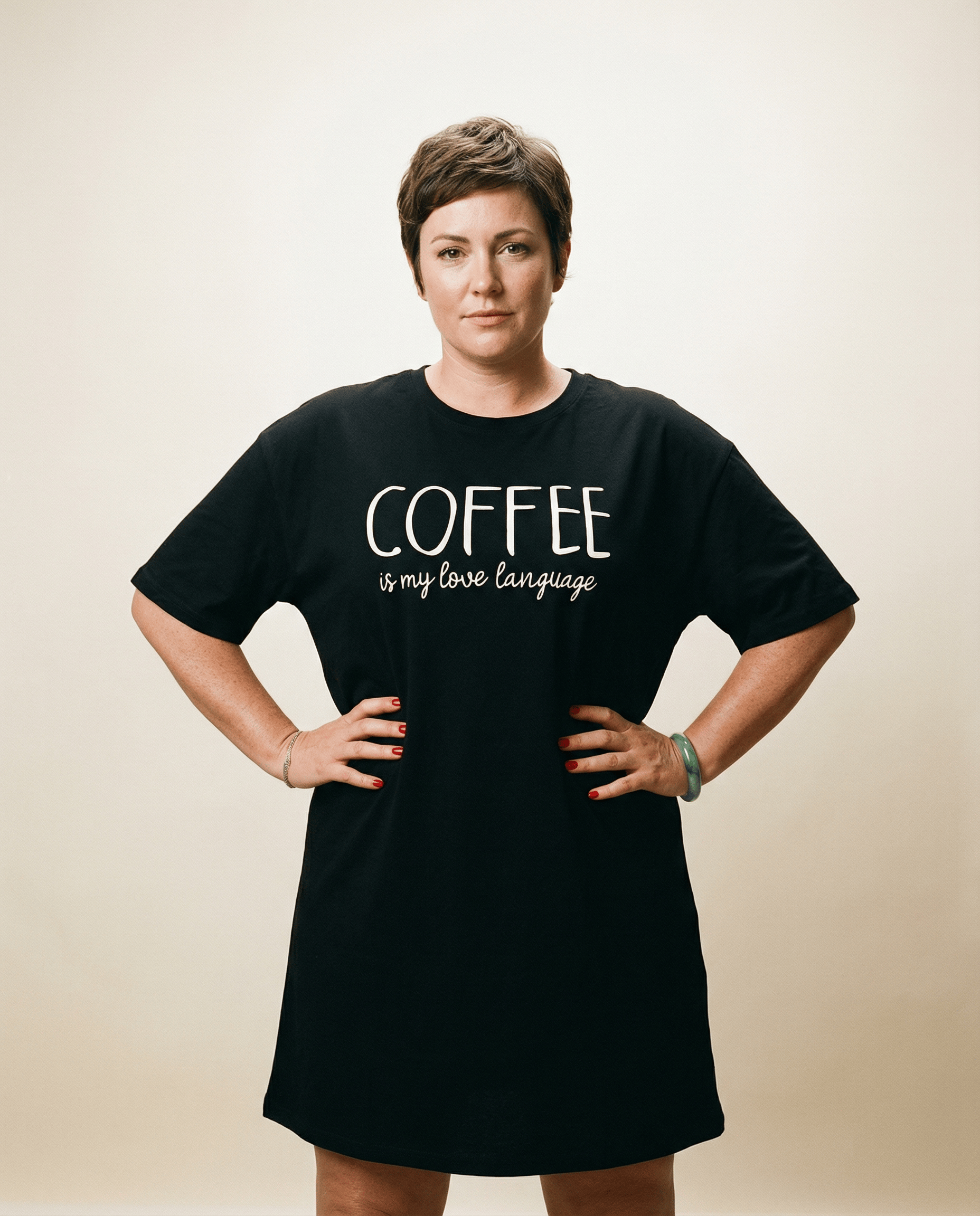 Night Owl Pyjamas The Slow Coffee Morning Nightdress The Slow Coffee Morning Nightdress