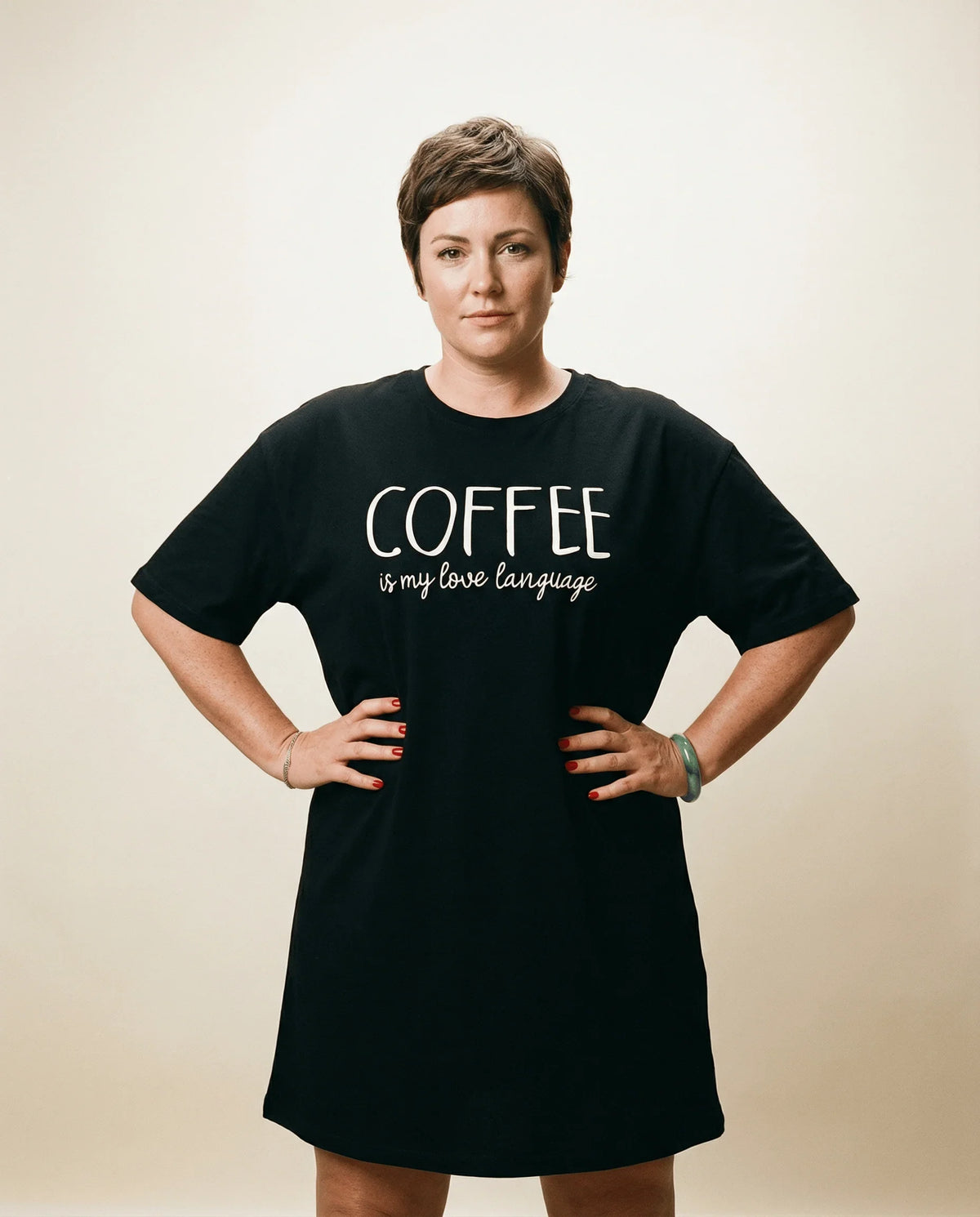 Night Owl Pyjamas The Slow Coffee Morning Nightdress The Slow Coffee Morning Nightdress