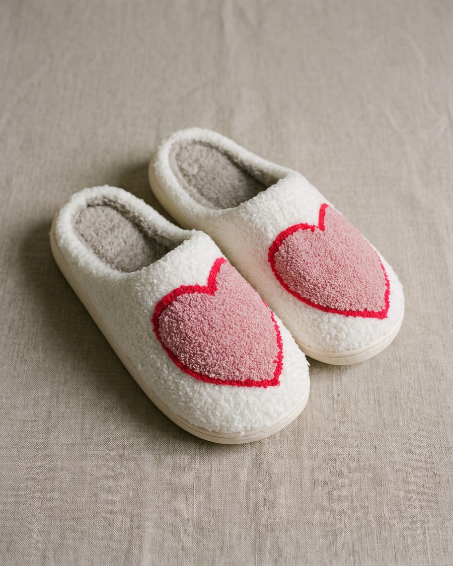 The Sweetheart Slippers, front view