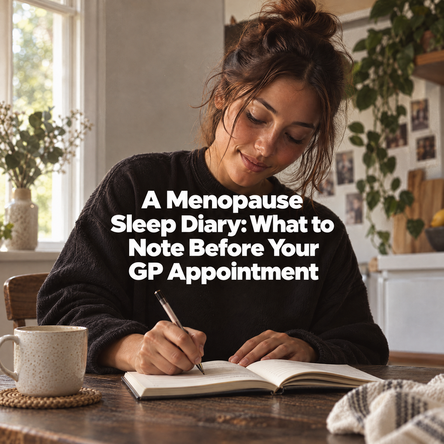 A Menopause Sleep Diary: What to Note Before Your GP Appointment