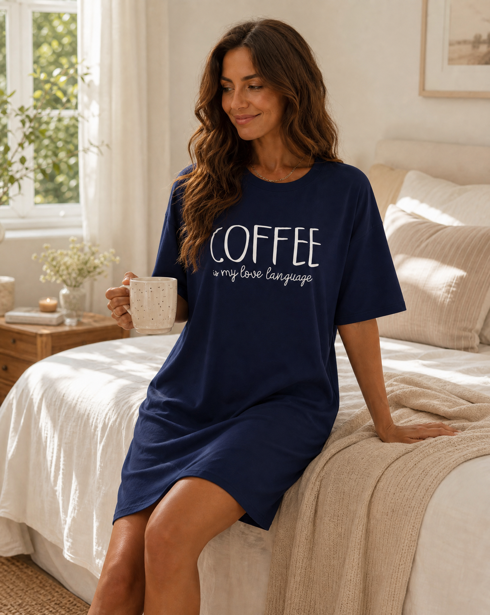 The Slow Coffee Morning Nightdress