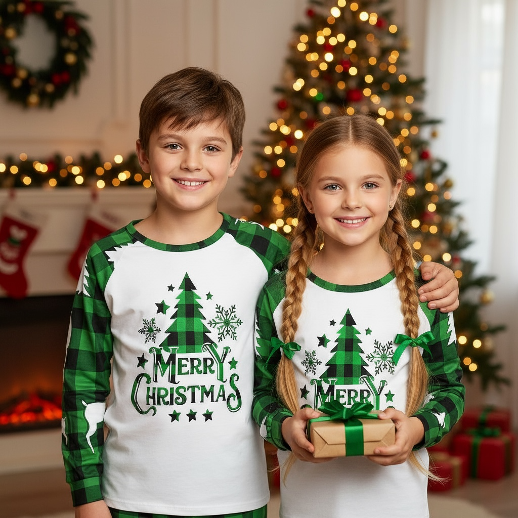 Merry Christmas Family Matching Pyjamas set