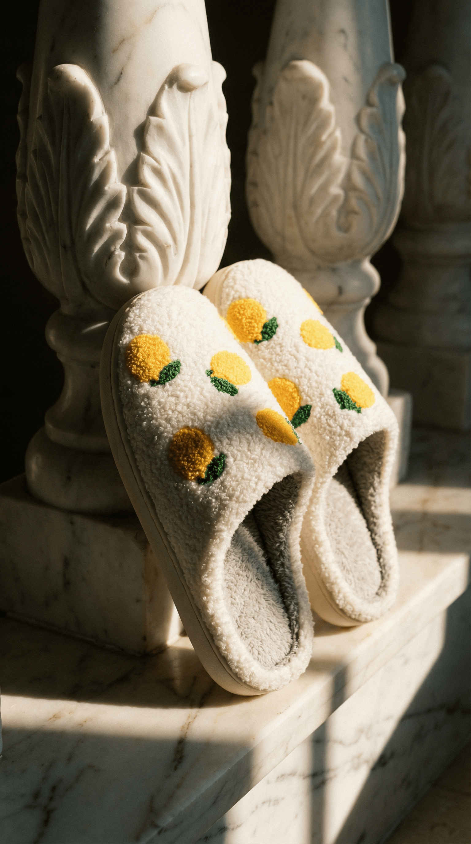 Night Owl Pyjamas The Lemon Drop Slippers The Lemon Drop Slippers