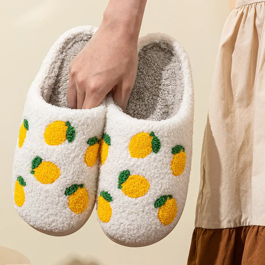 Night Owl Pyjamas The Lemon Drop Slippers The Lemon Drop Slippers