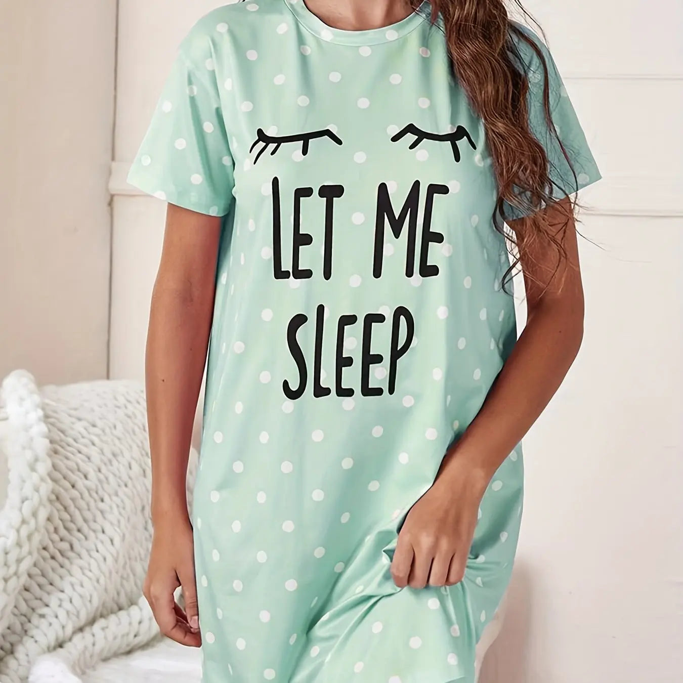 Night Owl Pyjamas The Pillow Princess "Let Me Sleep" Nightdress The Pillow Princess "Let Me Sleep" Nightdress