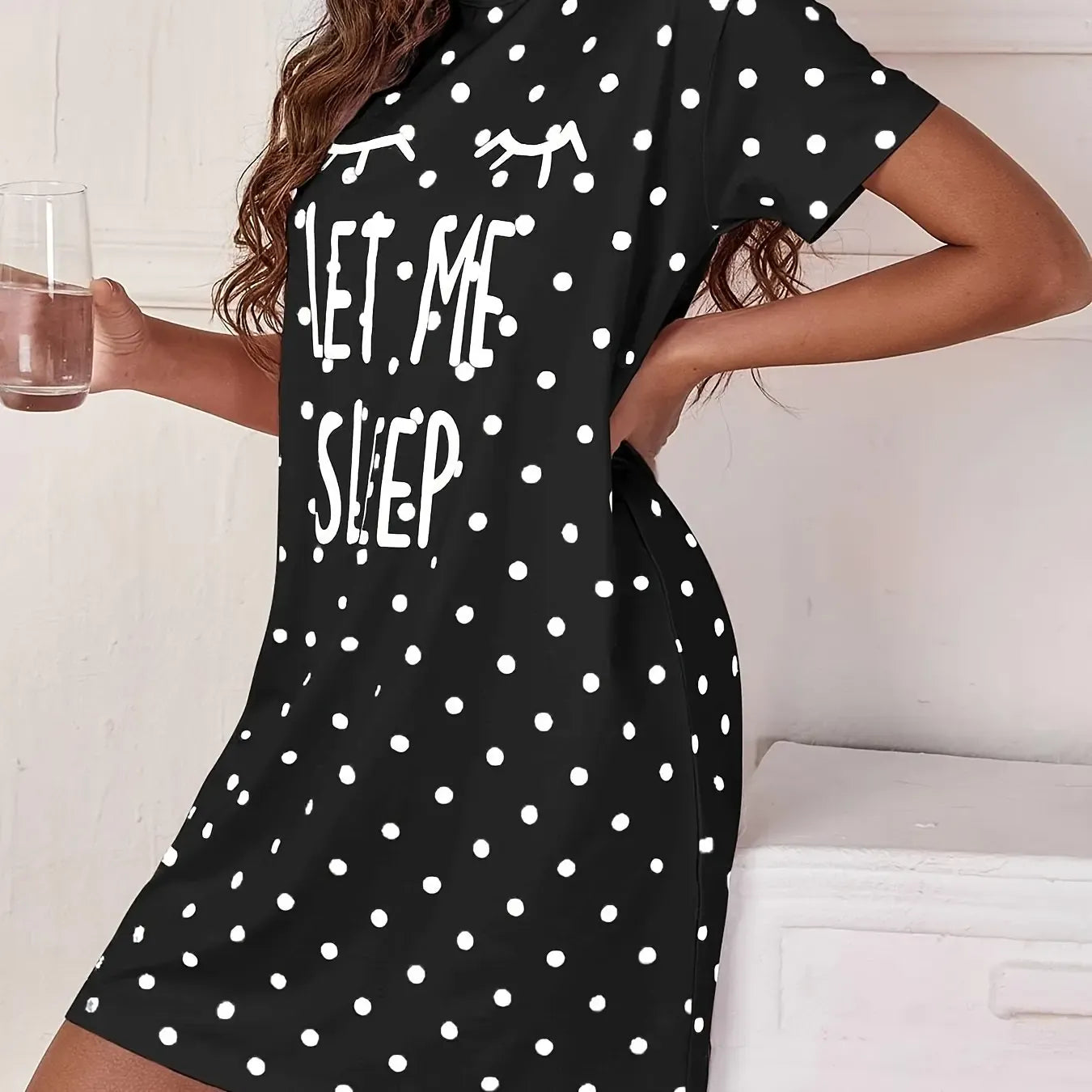 Night Owl Pyjamas The Pillow Princess "Let Me Sleep" Nightdress The Pillow Princess "Let Me Sleep" Nightdress
