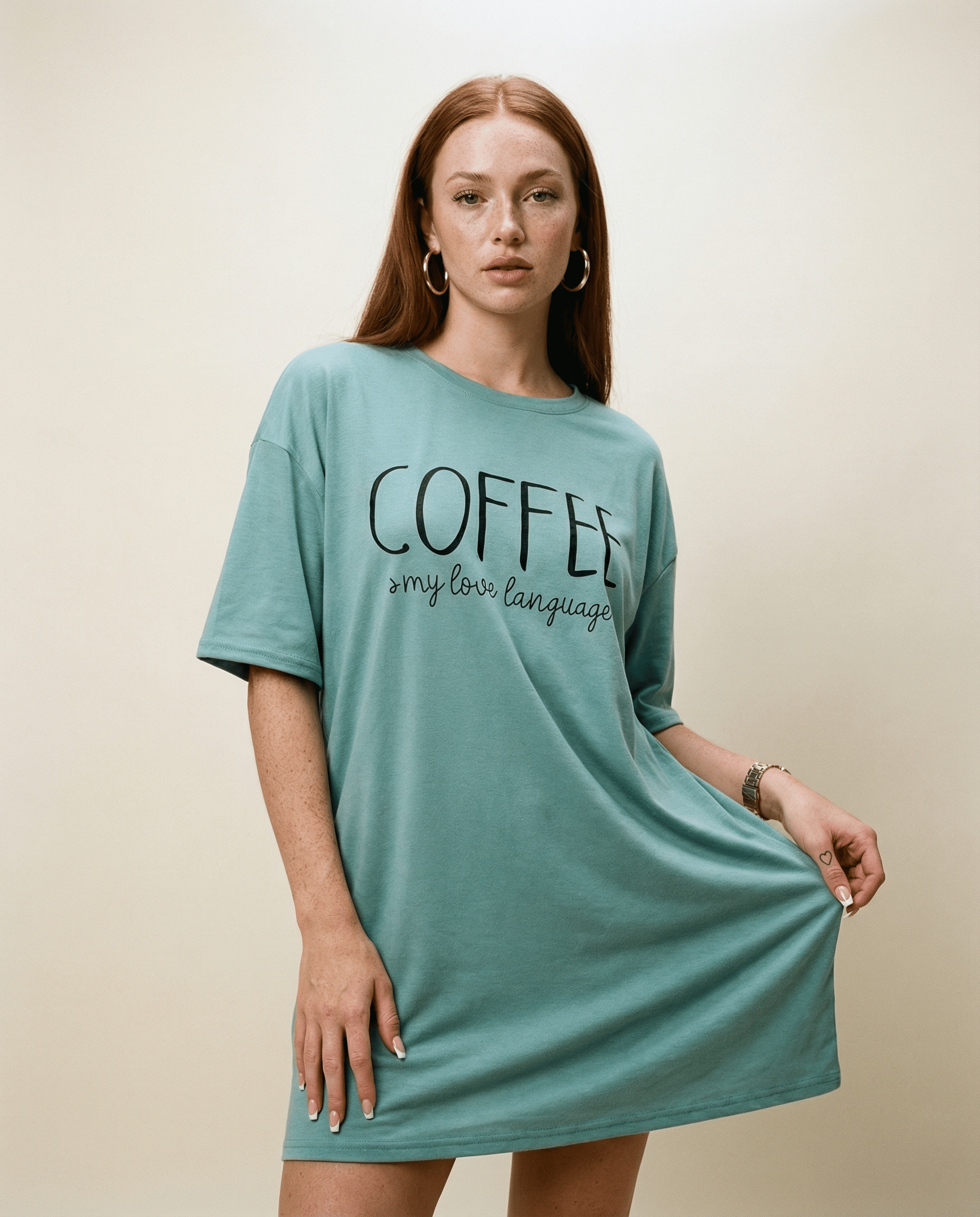 Night Owl Pyjamas The Slow Coffee Morning Nightdress The Slow Coffee Morning Nightdress