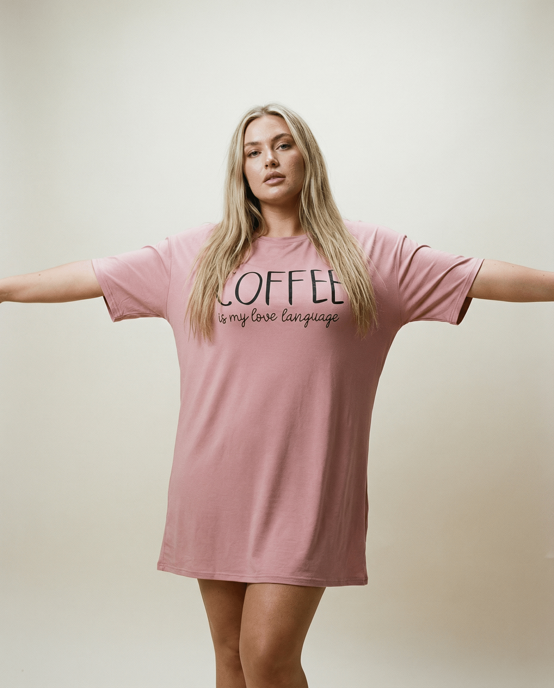 Night Owl Pyjamas The Slow Coffee Morning Nightdress The Slow Coffee Morning Nightdress