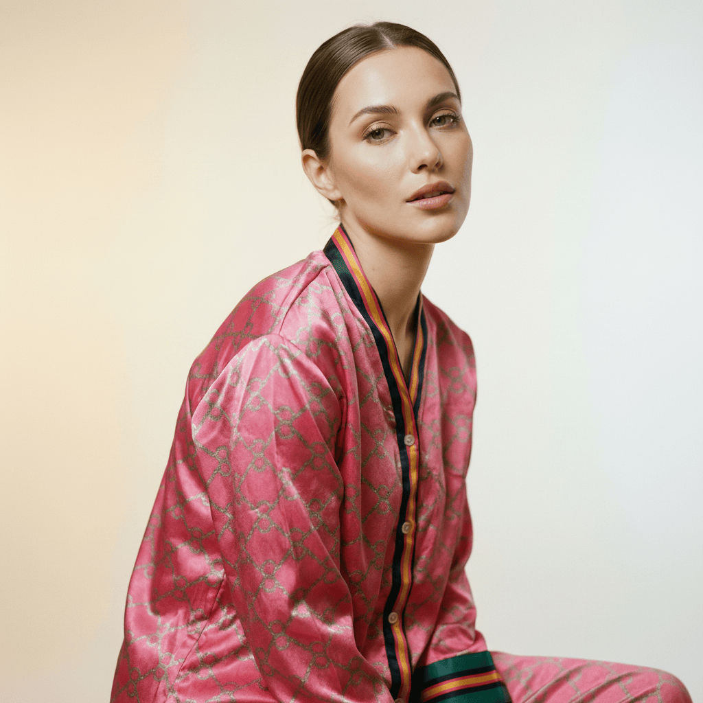 Night Owl Pyjamas The Sunday Morning Long Sleeve set Women's Long Sleeve Luxury Pyjamas - Night Owl Pyjamas