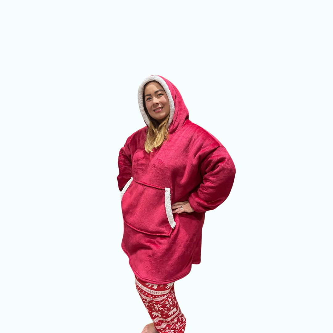 Fleecy Oversized Hoodie