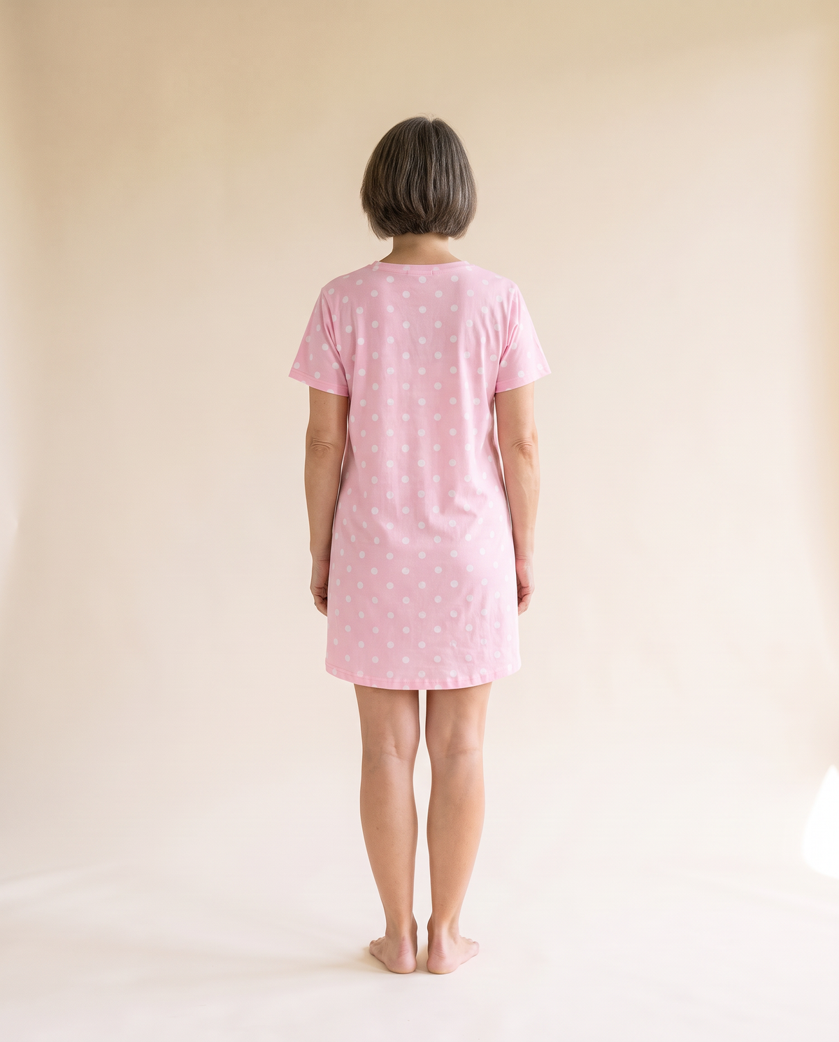 Let Me Sleep lightweight nightdress, back view