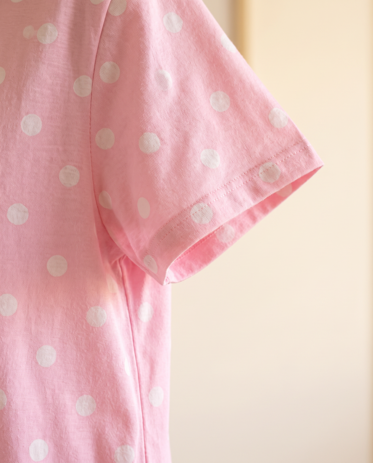 Let Me Sleep lightweight nightdress, fabric detail